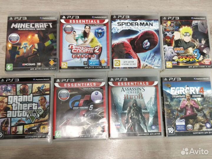 Диски для приставки Sony PlayStation 3