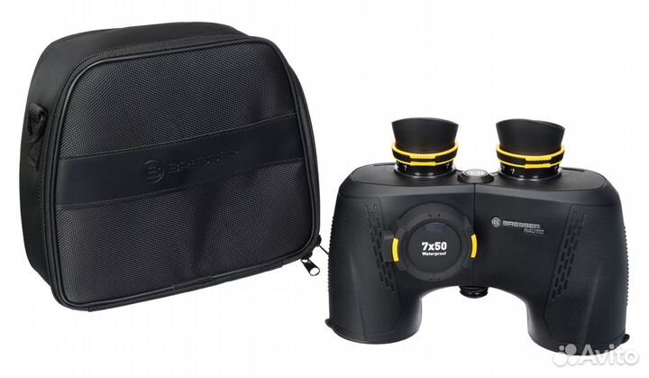 Бинокль Bresser Nautic 7x50 Gen. II, с компасом но