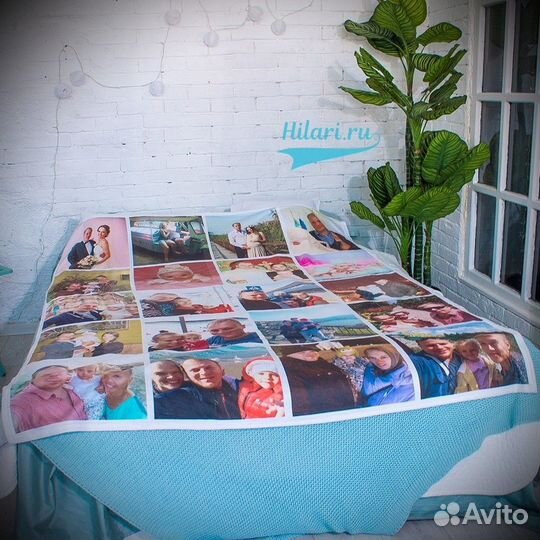 Плед с фото 200х220см