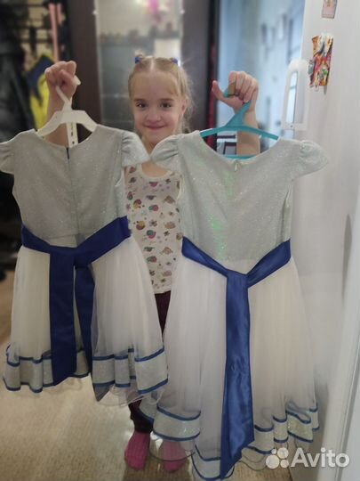 Новогоднее платье для девочки 30р и 32р