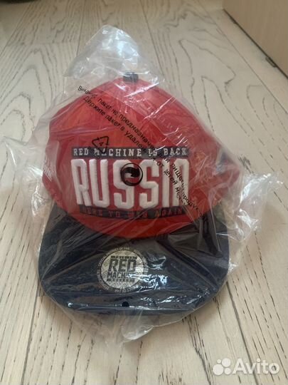 Кепка новая Красная машина