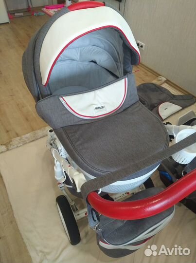 Коляска Adamex Carbon 3 в 1