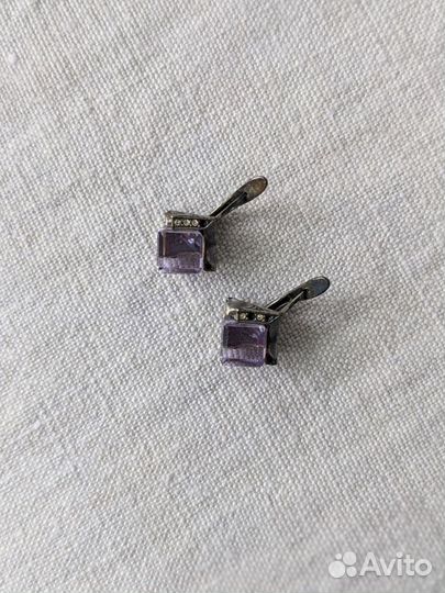 Гарнитур(серьги, кулон, кольцо) Памир Swarovski