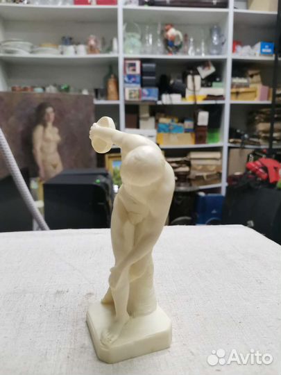 Статуэтка скульптура Дискобол Античность СССР (Ч)