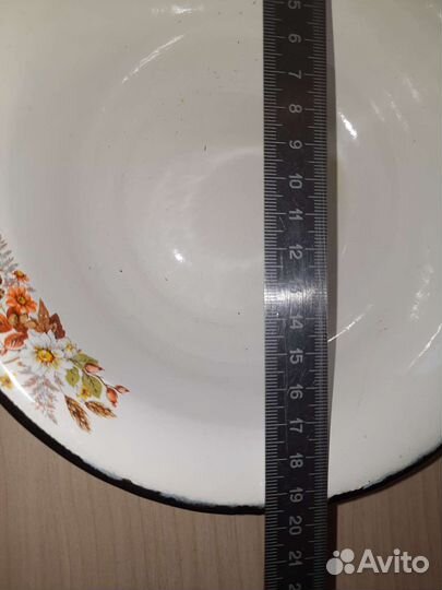 Эмалированные тарелки СССР