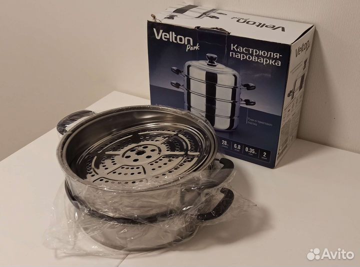 Новая пароварка на 2 секции