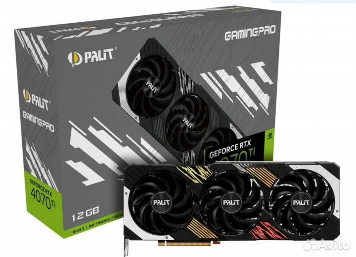 Palit GeForce RTX 4070 Ti GamingPro 12 гб