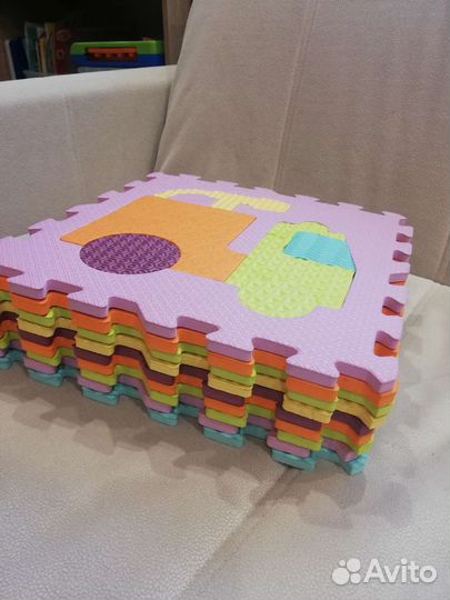 Развивающий коврик пазл