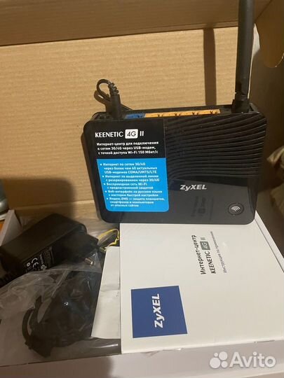 Интернет-центр zyxel keenetic 4G II