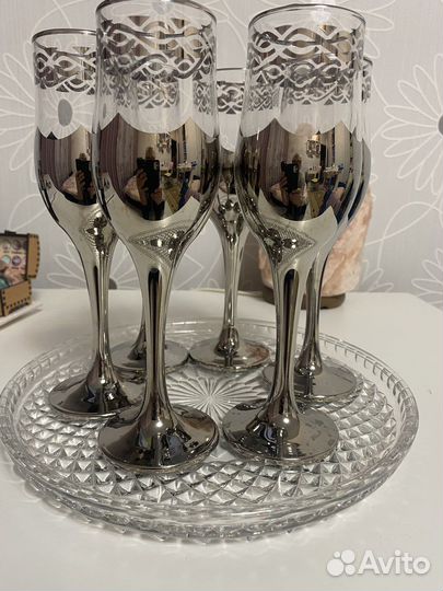 Бокалы для вина 6 штук