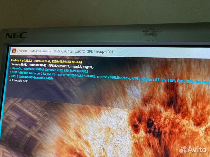 Видеокарта Asus GTX 750 Ti 2Gb