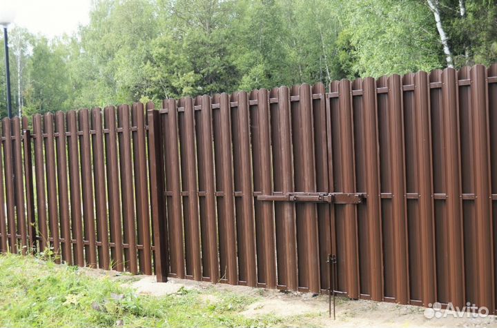 Профнастил Металлочерепица Штакетник