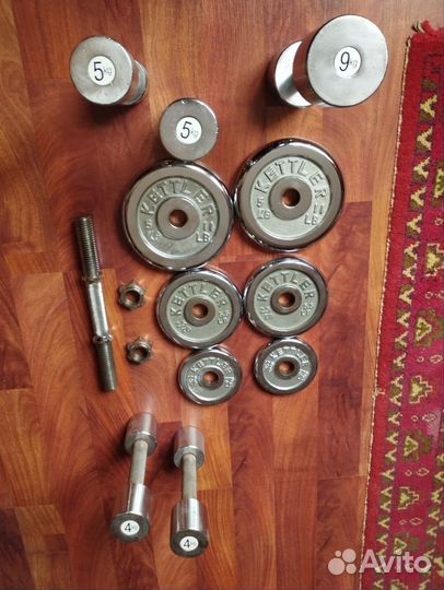 Гантели разборные Kettler