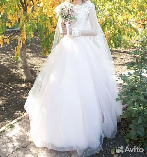 Свадебное платье 42 44