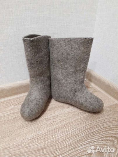 Валенки с калошами