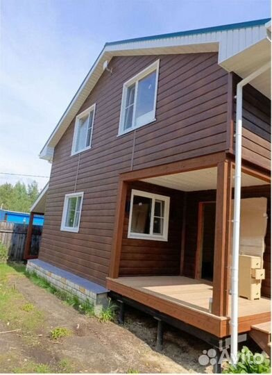 Каркасный дом на дачу, теплый 60 м кв Артикул вр-5284