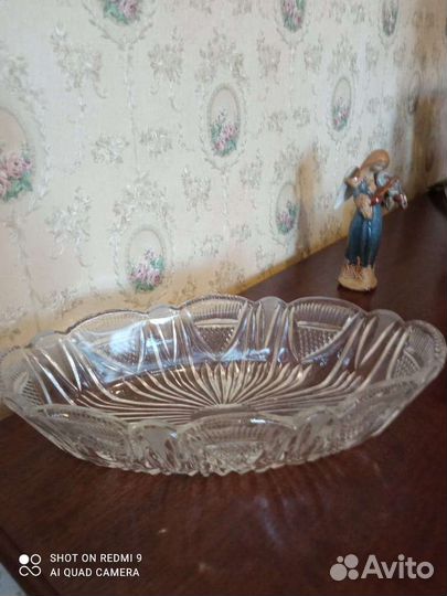 Хрустальная посуда СССР