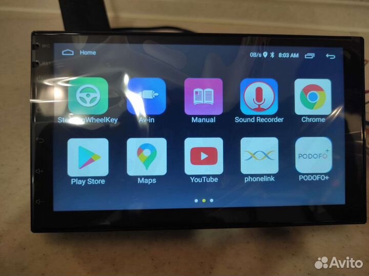 Магнитола 2 din, новая, андройд 11