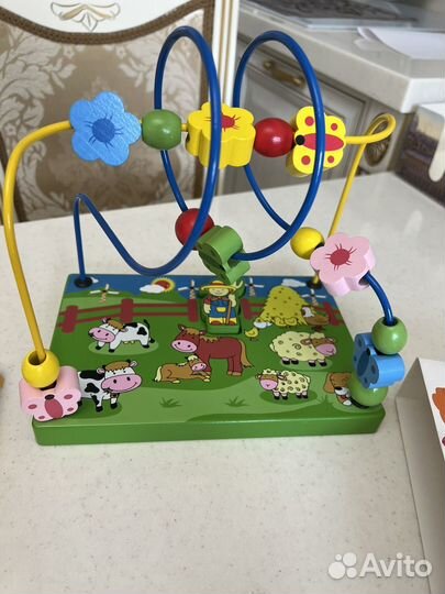 Развивающие деревянные игрушки