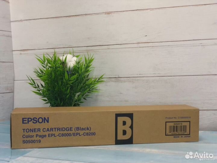 Картридж epson C13S050019 / S050019 черный