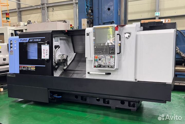 Токарно-фрезерный станок с чпу doosan puma 2600LM