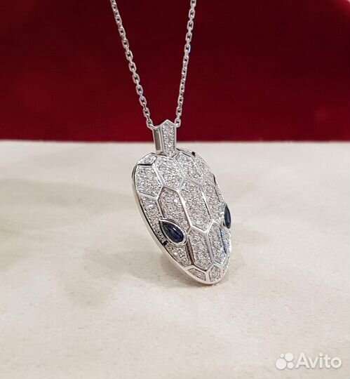 Золотое колье с бриллиантами Bvlgari