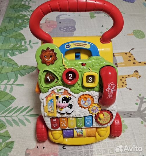 Ходунки каталка тележка vtech