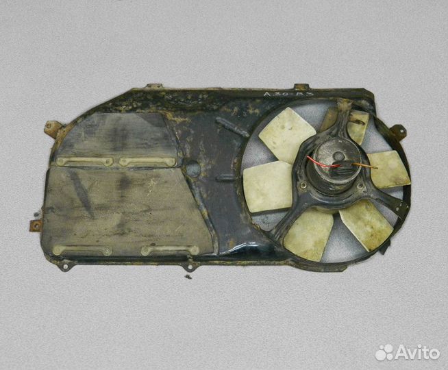 Вентилятор охлаждения двс Audi 80 B3 в сборе 2 кон