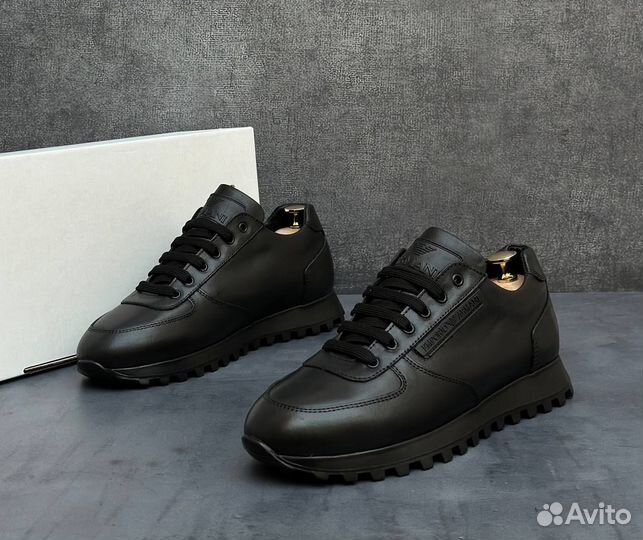 Кроссовки мужские armani exchange с (мехом)