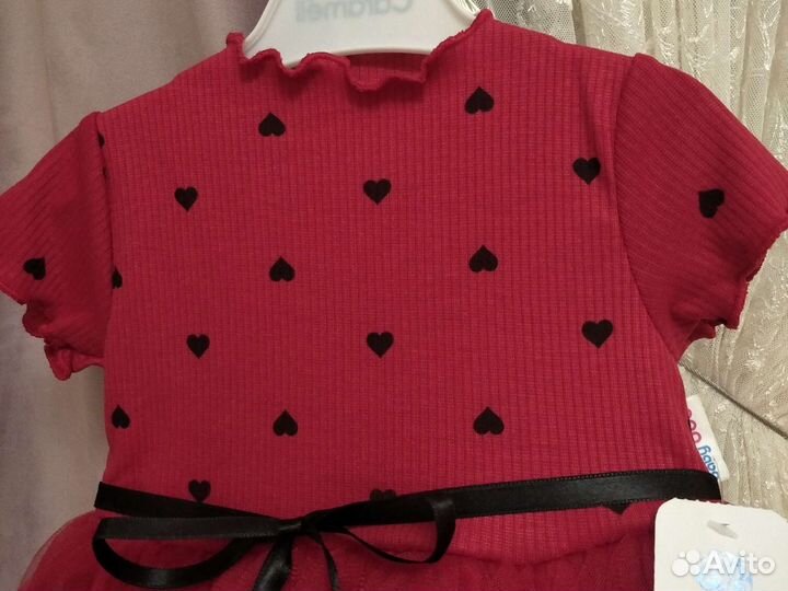 Платье для девочек 74 и 86