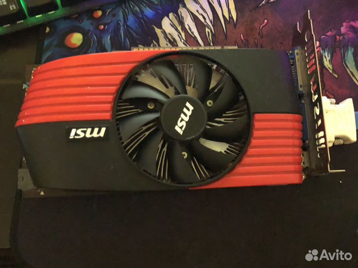 Видеокарта MSI N550GTX-Ti-M2D1GD5