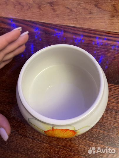 Сахарница керамическая