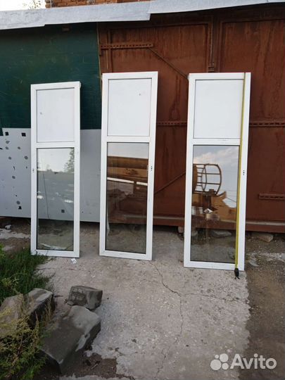 Дверь балконная пвх бу