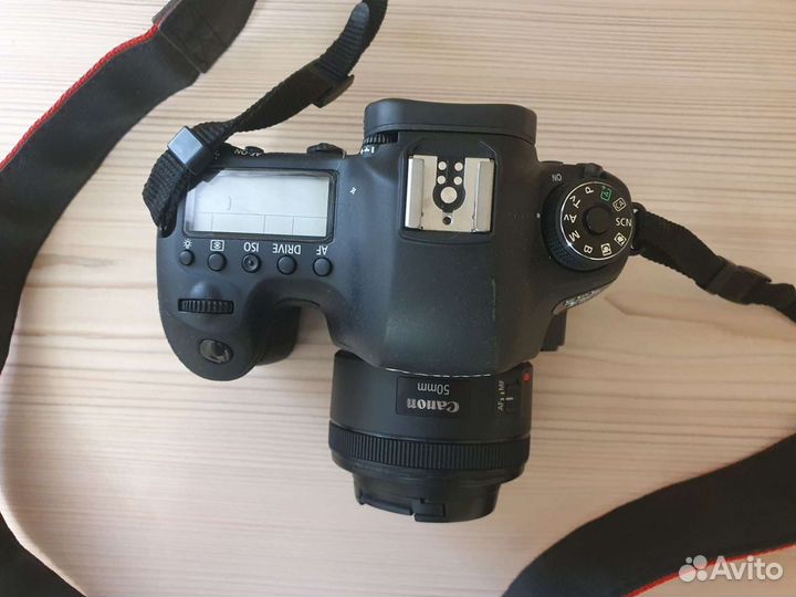 Зеркальный фотоаппарат canon eos 6d+объектив 50mm+