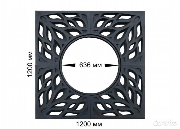 Приствольная решетка