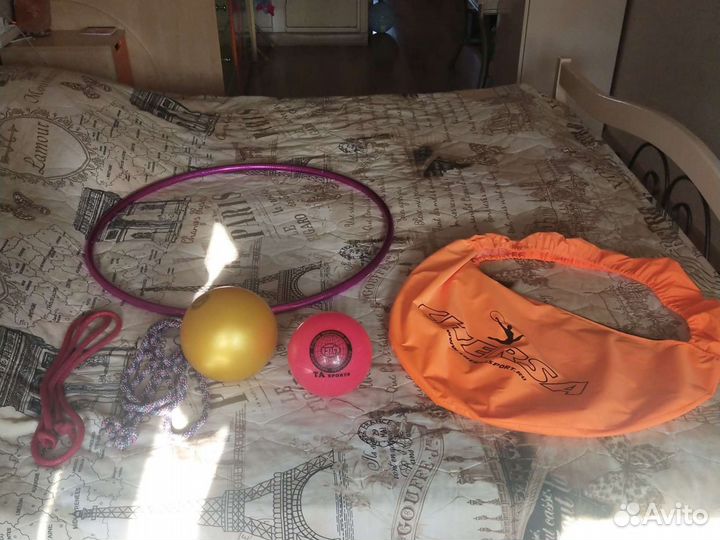 Обруч,мяч,скакалка,чехол
