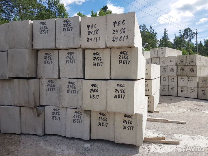 Бетонные блоки по госту