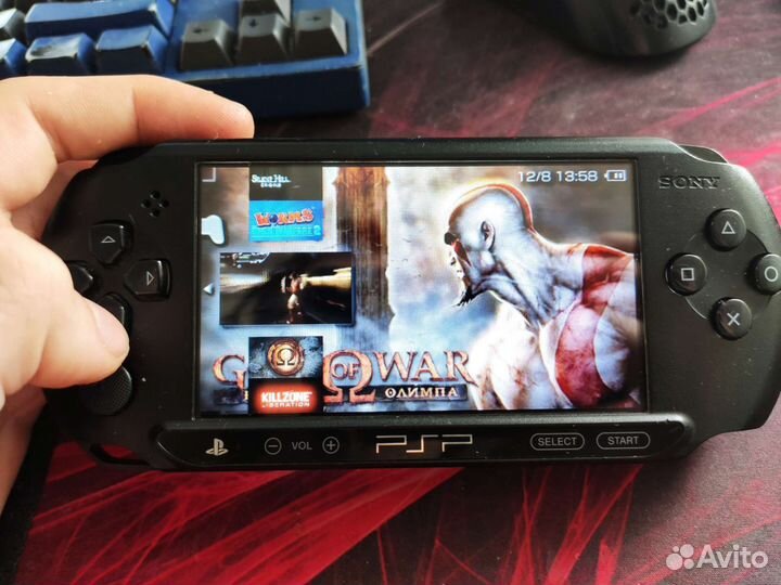 Sony PSP e1008 8gb прошитая