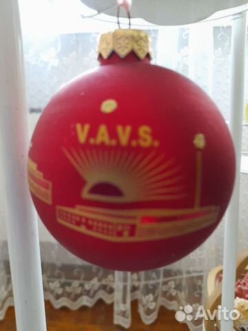 Елочная игрушка шар