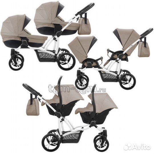 Коляска 3 в 1 bebetto