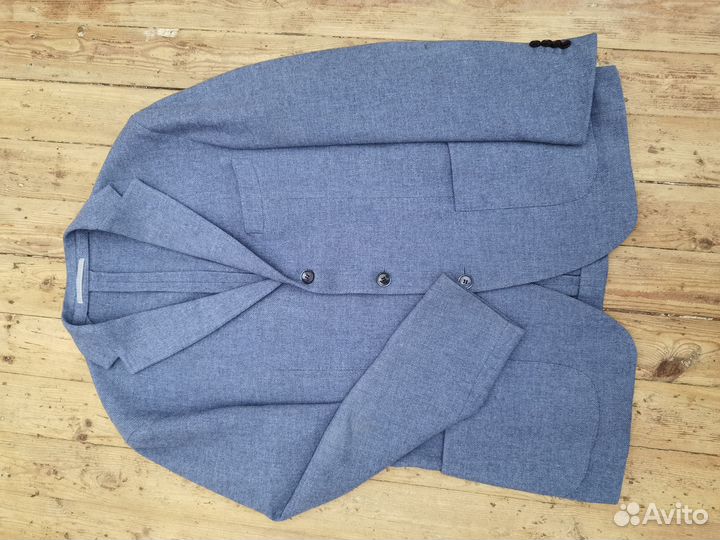 Твидовый пиджак Modesto Bertoto Италия 50