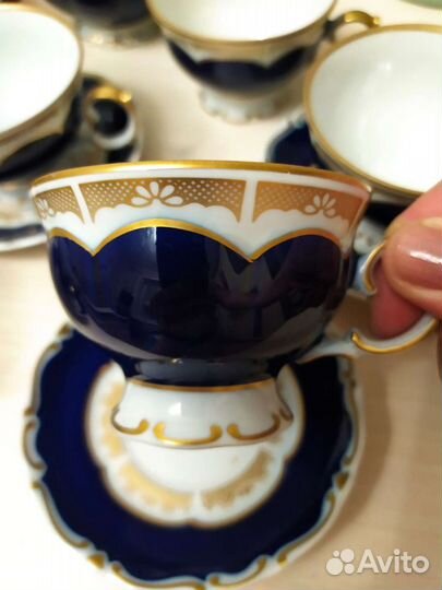 Кофейный немецкий сервиз