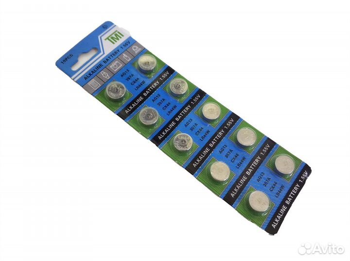 Батарейки TMI Alkaline аg13 LR44 1.5V