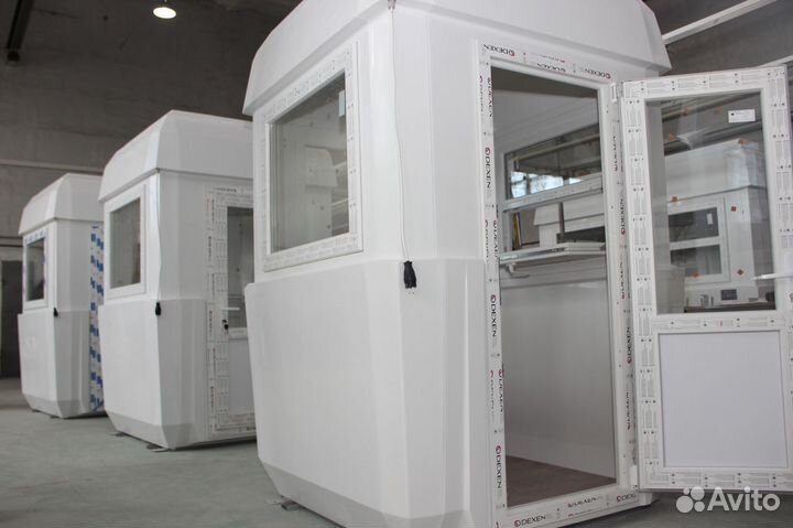 Сторожка киоск 160х160 модульная кабина