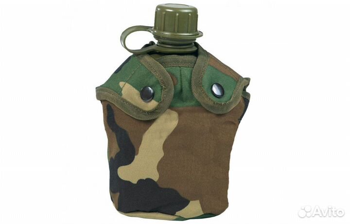 Фляжка 1,5 л + Котелок 0,6 л, в чехле