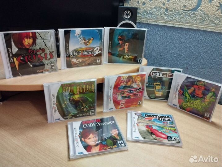 Диски PS1, PS2, Dreamcast