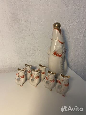 Ликерный набор. Штоф и рюмки 