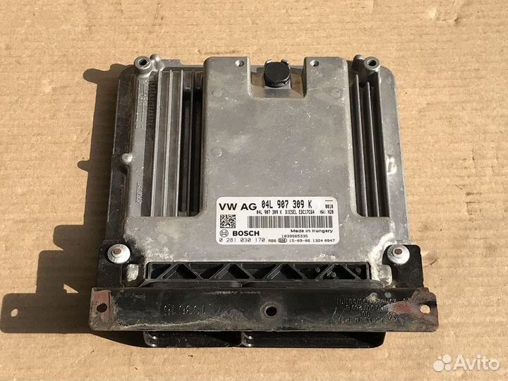 Эбу двигателя Volkswagen Tiguan 11-17