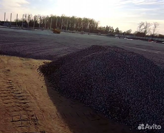 Щебень на подушку