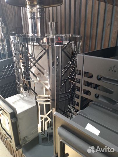 Печь для бани из нержавейки